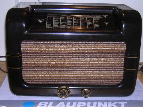 das fertig reataurierte Radio
